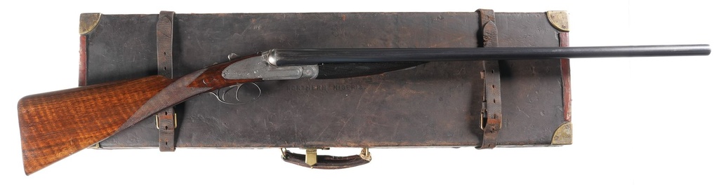 61517 Thomas Horsley Sidelock Ejector SxS Shotgun 12ga