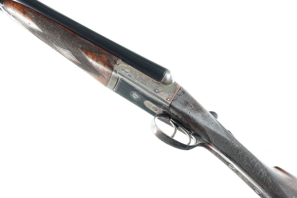 61520 Charles Hellis & Sons Boxlock Ejector SxS Shotgun 12ga