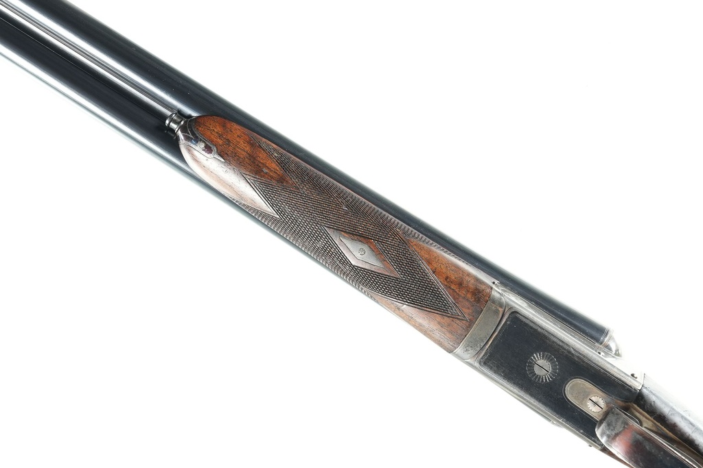 61520 Charles Hellis & Sons Boxlock Ejector SxS Shotgun 12ga