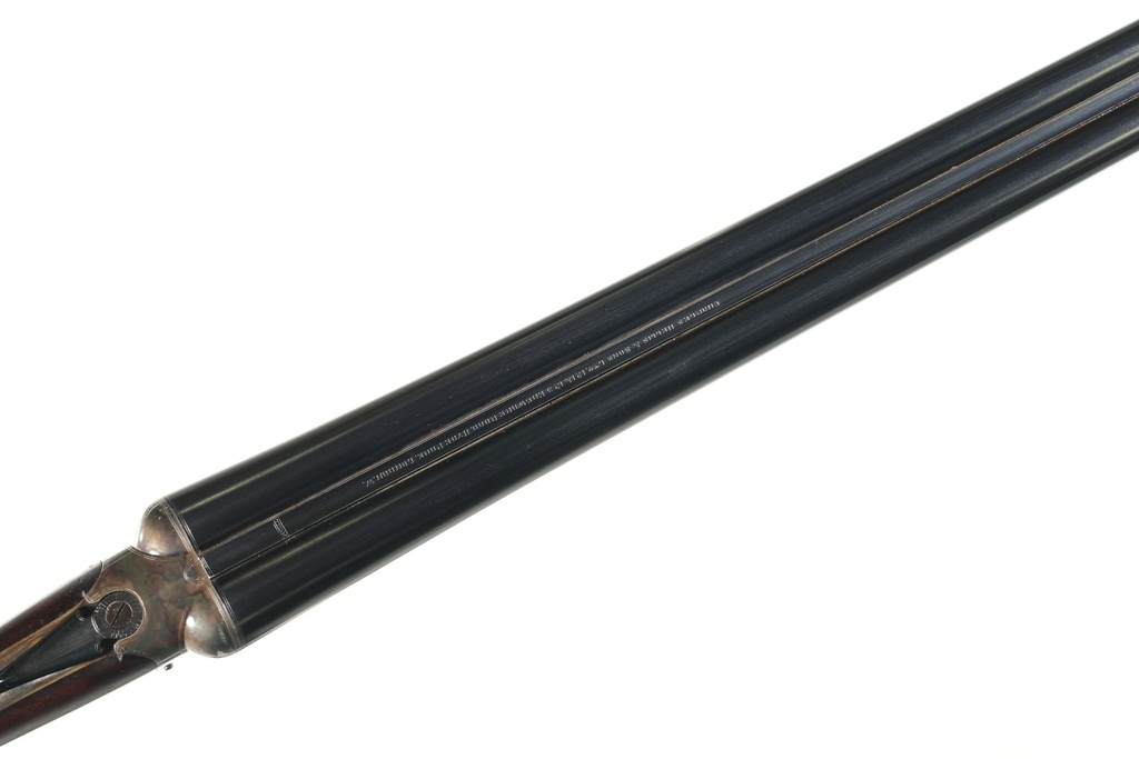 61520 Charles Hellis & Sons Boxlock Ejector SxS Shotgun 12ga