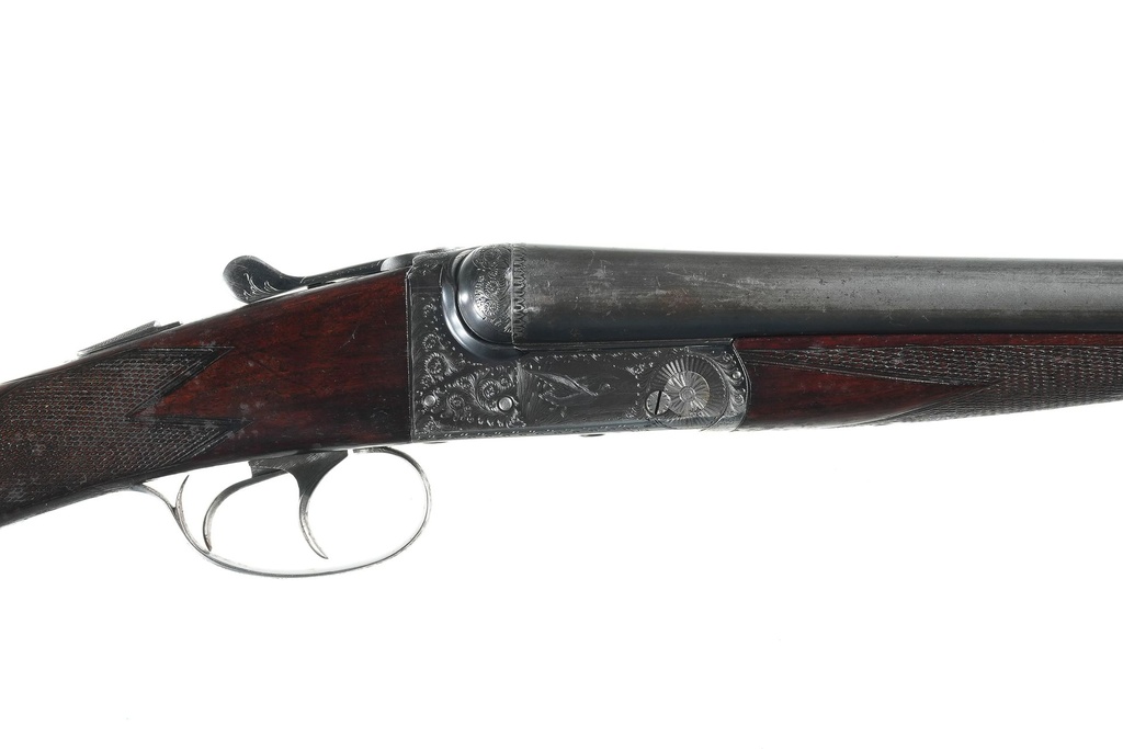 61537 B.S.A./ Wilkinson Boxlock Ejector SxS Shotgun 12ga