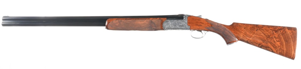 61857 Rizzini Round Body EM Deluxe Ribless O/U Shotgun 12ga
