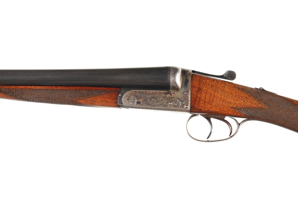 62461 Thomas Bland & Sons Box Lock Game SxS Shotgun 12ga