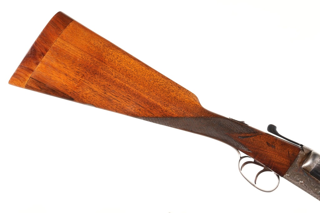 62461 Thomas Bland & Sons Box Lock Game SxS Shotgun 12ga