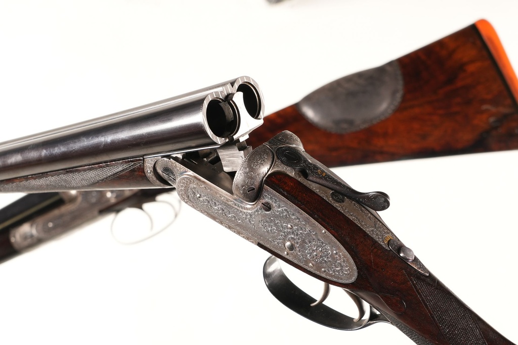 62473 Henry Atkin (from Purdeys) Pair Sidelock Ejector SxS Shotgun 12ga