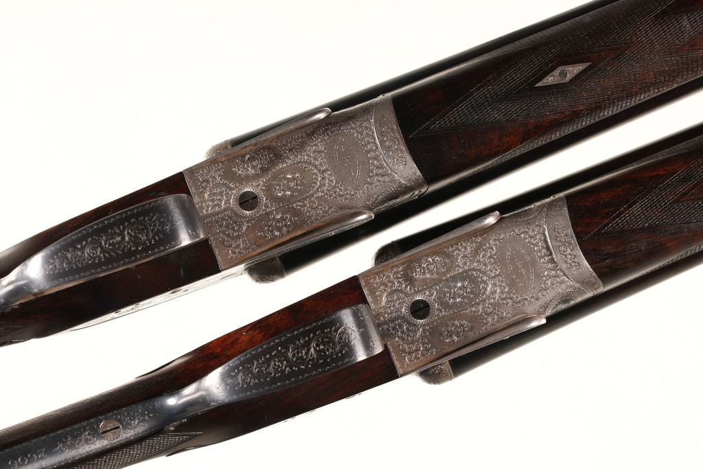 62473 Henry Atkin (from Purdeys) Pair Sidelock Ejector SxS Shotgun 12ga