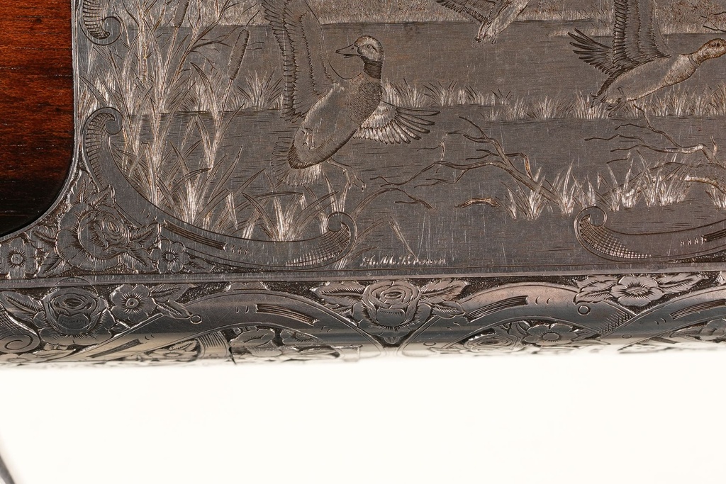 62487 FN (Herstal) Brown-Engraved Custom B25 O/U Shotgun 12ga