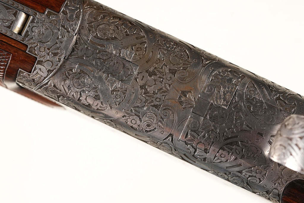 62487 FN (Herstal) Brown-Engraved Custom B25 O/U Shotgun 12ga