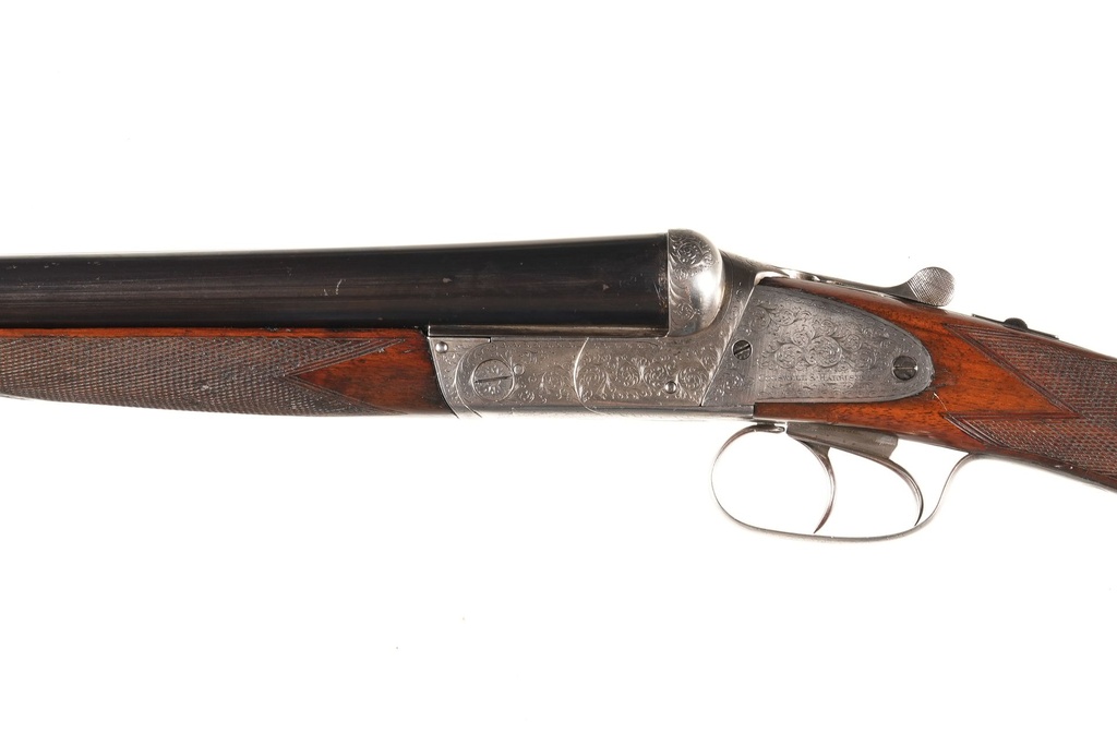 62508 Cogswell & Harrison Boxlock Sideplate SxS Shotgun 12ga