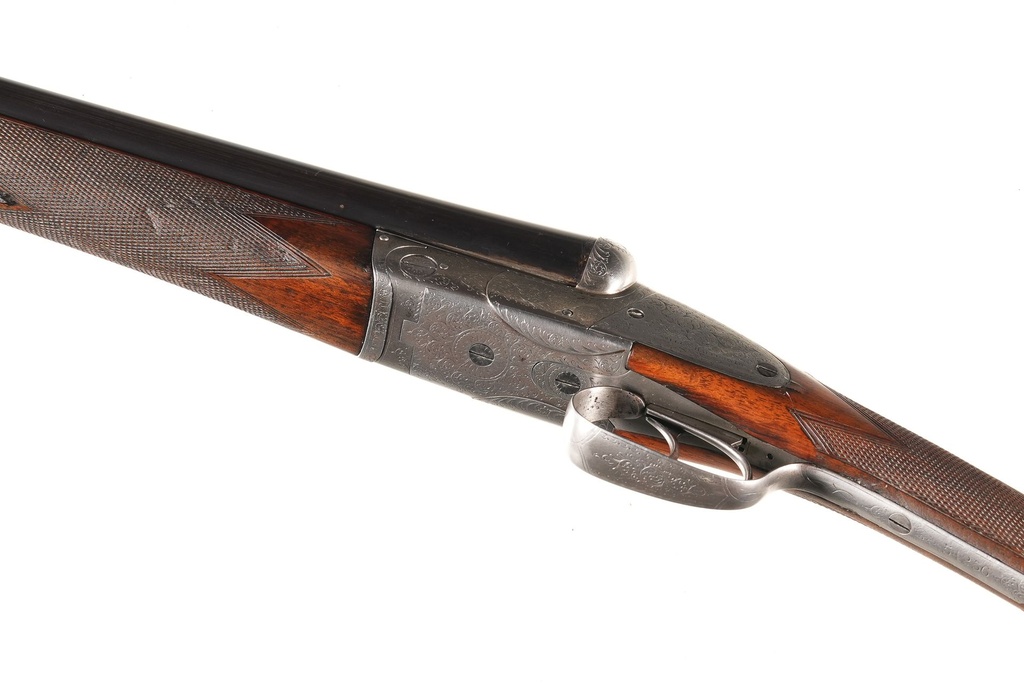 62508 Cogswell & Harrison Boxlock Sideplate SxS Shotgun 12ga