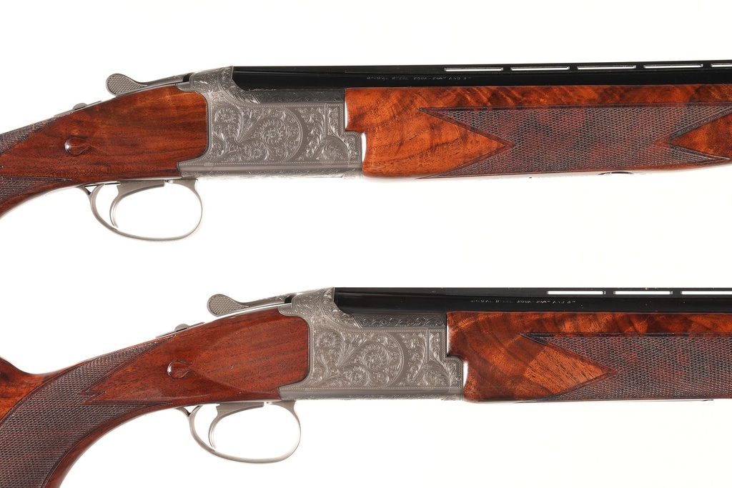 62572 Pair of Miroku MK60 High Pheasant Grade V O/U Shotguns 20ga