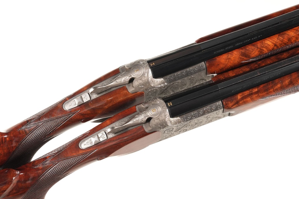 62572 Pair of Miroku MK60 High Pheasant Grade V O/U Shotguns 20ga