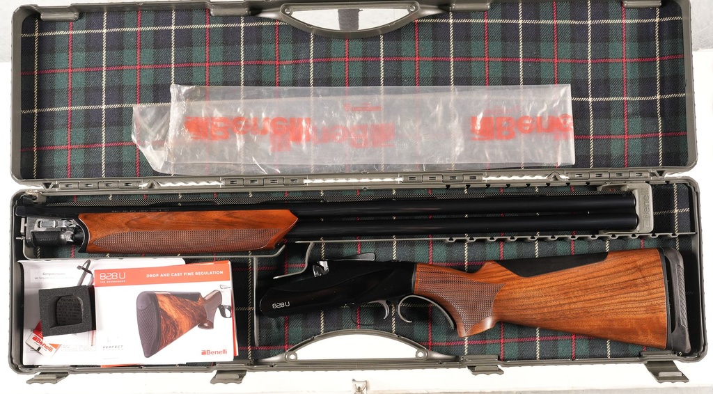 62583 Benelli 828U Black Field O/U Shotgun 12ga