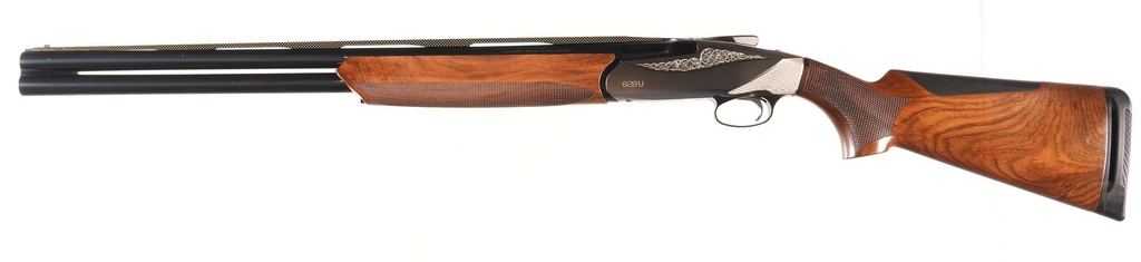 62585 Benelli 828U Silver Field O/U Shotgun 12ga