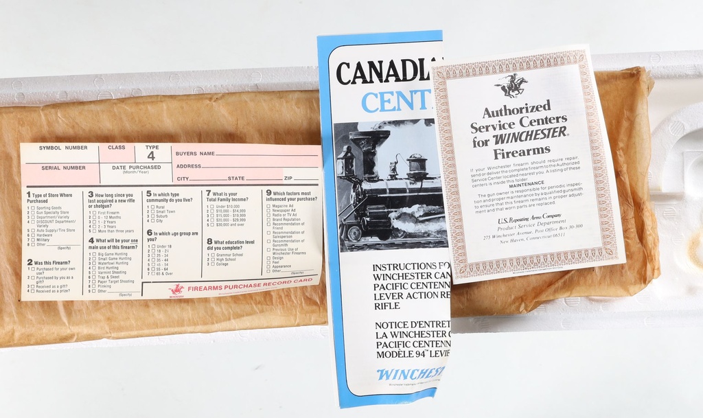 679246 Winchester 94 Canadian Centennial Lever Rifle .32 win spl
