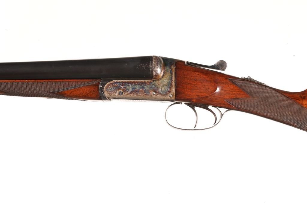 81183 John Harper Boxlock Ejector SxS Shotgun 12ga