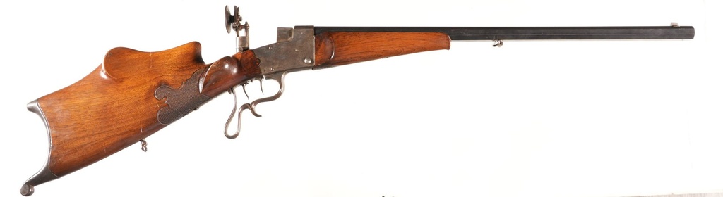 46402 German Schuetzen System Aydt Falling Block Rifle .22 short