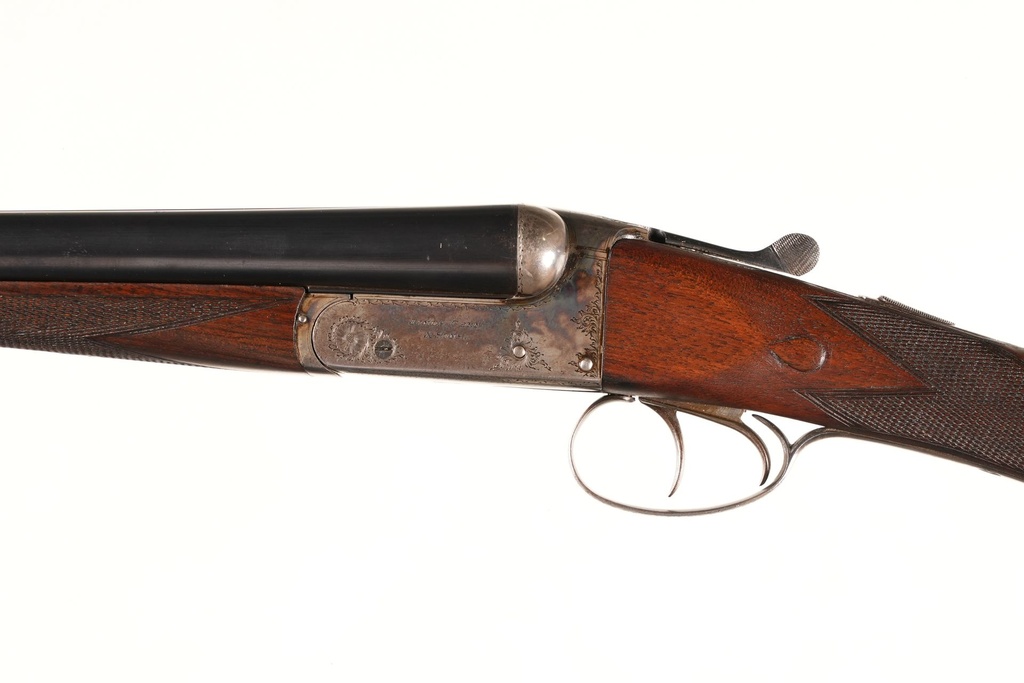 46655 JAMES CARR & SONS Box Lock Ejector SxS Shotgun 16ga
