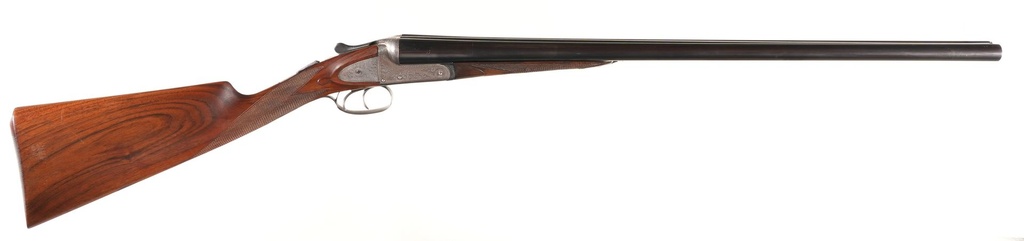 46711 CHARLES HELLIS Boxlock Ejector SxS Shotgun 12ga
