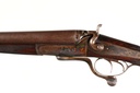 40283 J. Burrow Rotary Underlever SxS Shotgun 10ga