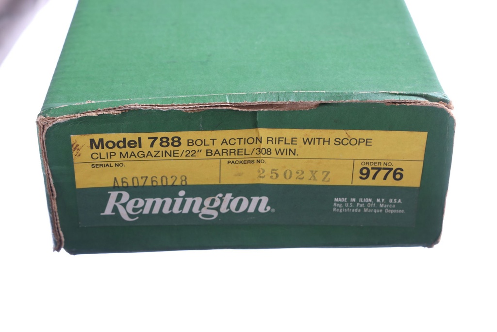 43850 Remington 788 Bolt Rifle .308 win