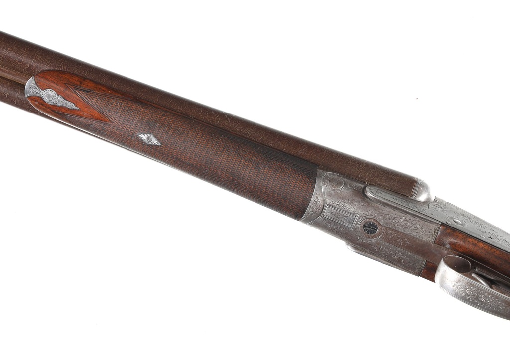 45283 George Jeffery Sidelock SxS Shotgun 12ga