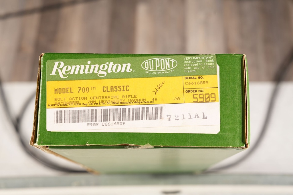 45770 Remington 700 Classic Bolt Rifle 7mm WBY MAG