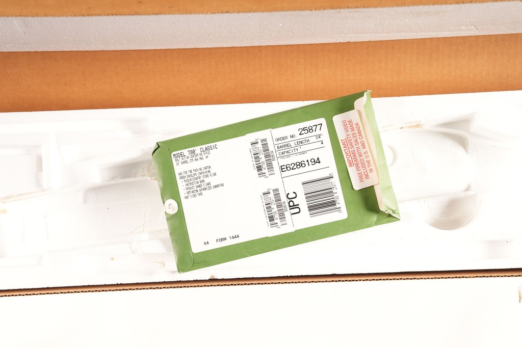 45771 Remington 700 Classic Bolt Rifle .375 H&H mag