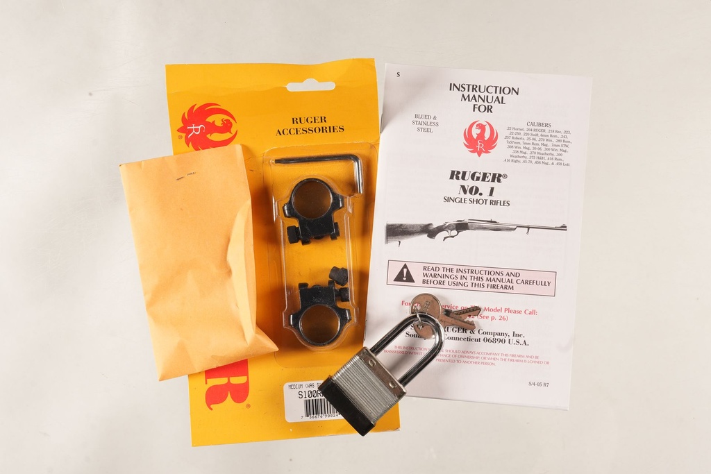 45998 Ruger No. 1-B/RME Falling Block .338 win mag