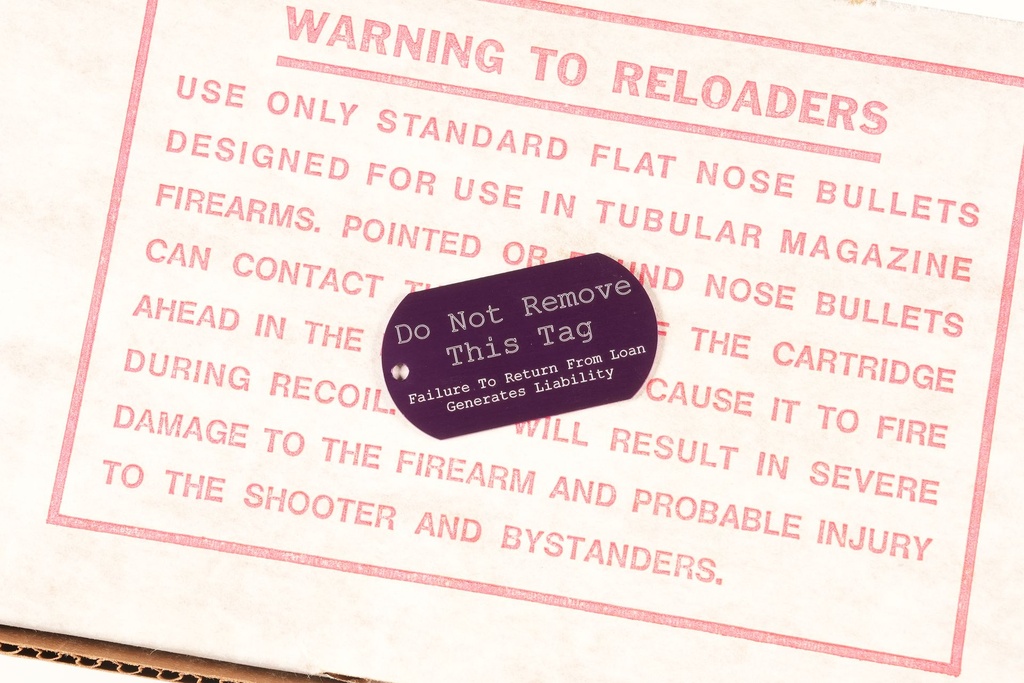 46004 Ruger 44 Carbine 25 year Comm, Semi Rifle .44 mag