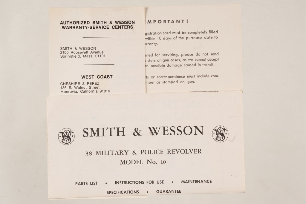 46082 Smith & Wesson K-22 Revolver .22 lr