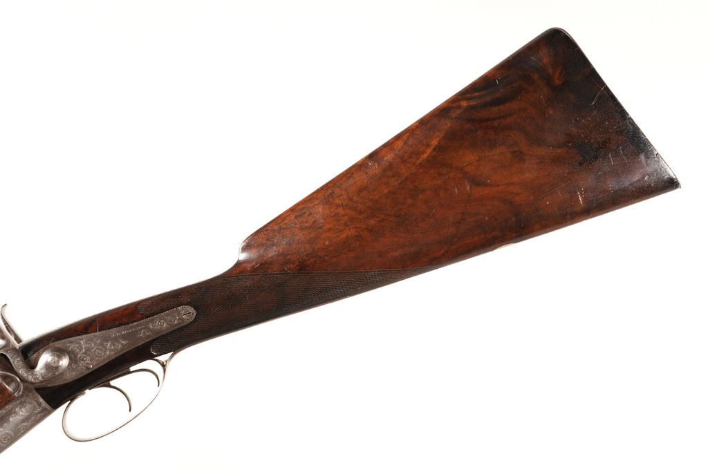 46180 J. D. Dougall  Lockfast Breech loader SxS Shotgun 12ga Pin Fire