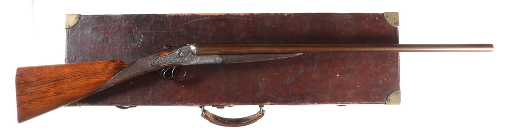 60138 J. Blanch & Son Back Action SxS Shotgun 12ga