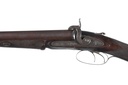 60825 Westley Richards Pull Lever SxS Shotgun 12 Ga, Pin Fire