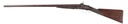 60825 Westley Richards Pull Lever SxS Shotgun 12 Ga, Pin Fire