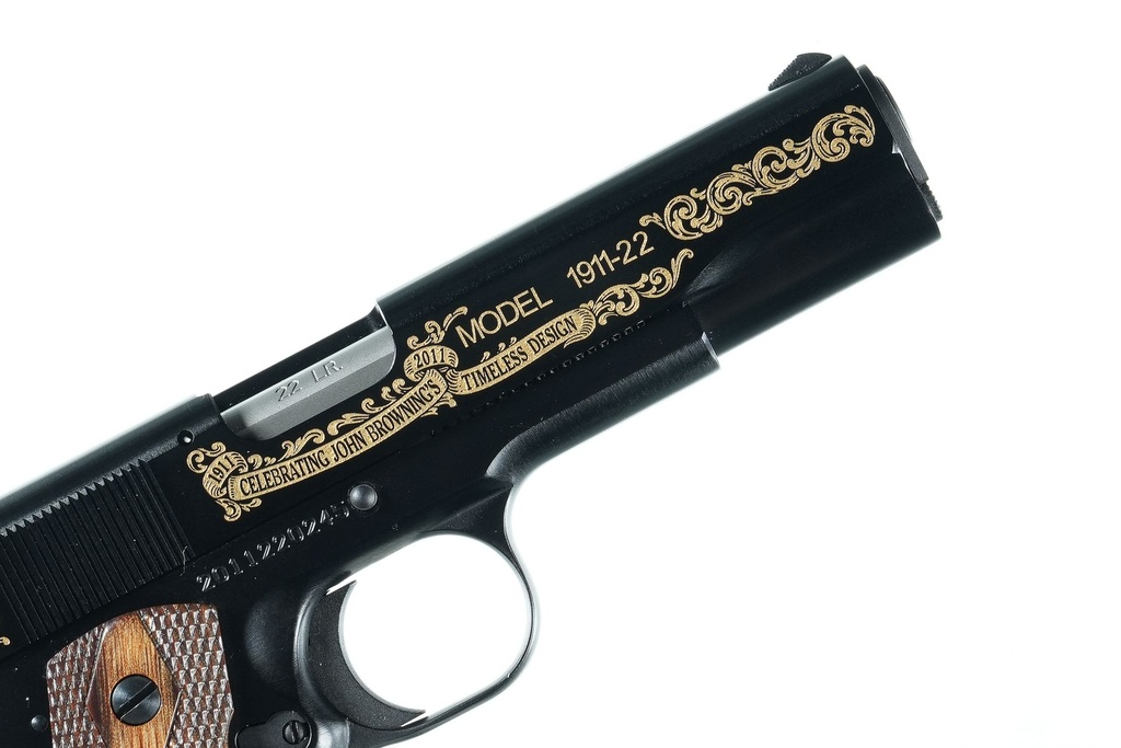 61221 Pair of Browning 1911 100th Anniversary Pistols .45 ACP/.22 lr