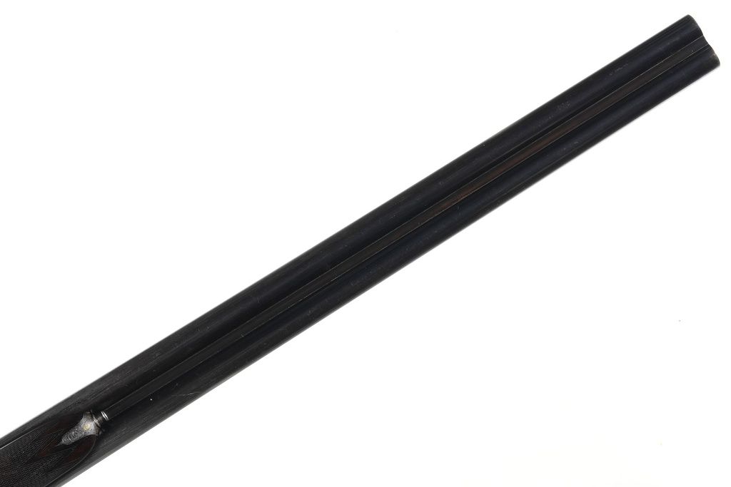 61383 Thomas Johnson & Sons Boxlock Ejector SxS Shotgun 12ga