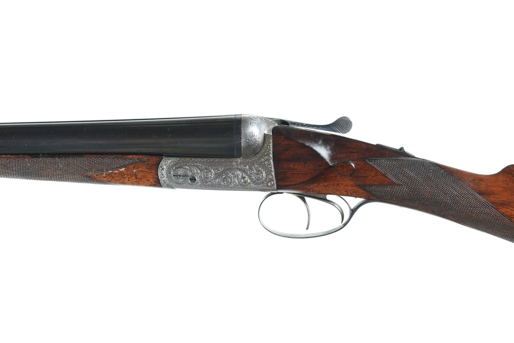 61413 Charles Boswell Boxlock Ejector SxS Shotgun 12ga