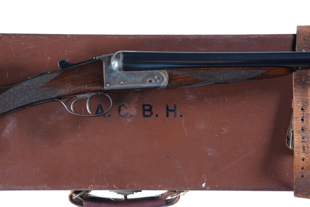 Charles Hellis & Sons Boxlock Ejector SxS Shotgun 12ga