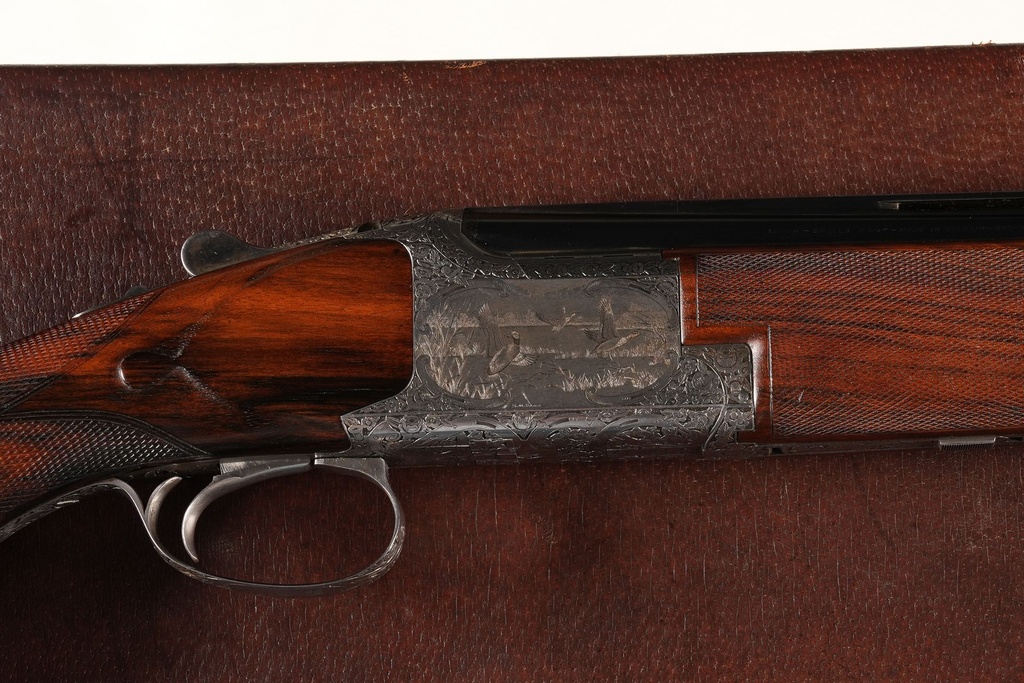 62487 FN (Herstal) Brown-Engraved Custom B25 O/U Shotgun 12ga