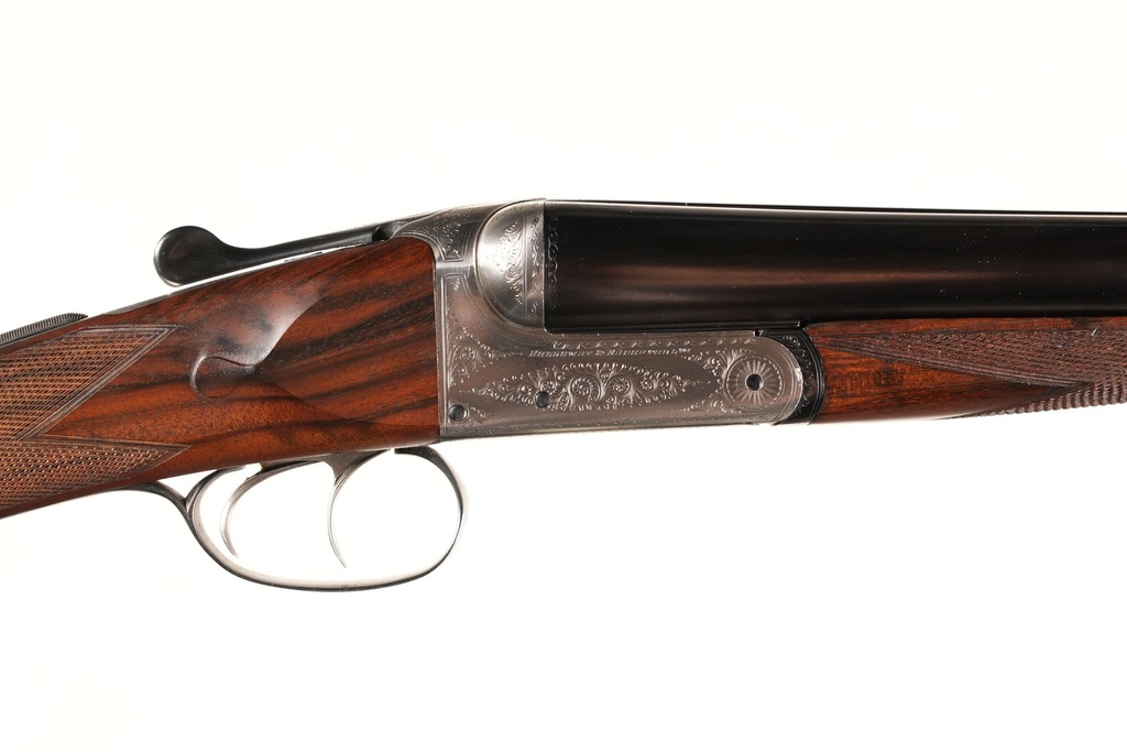 HOLLOWAY & NAUGHTON LTD. Box Lock Ejector SxS Shotgun 12ga