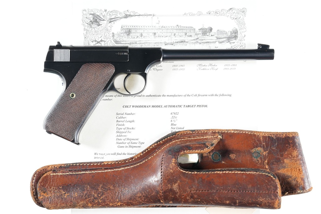 Colt Woodsman Pistol .22 lr