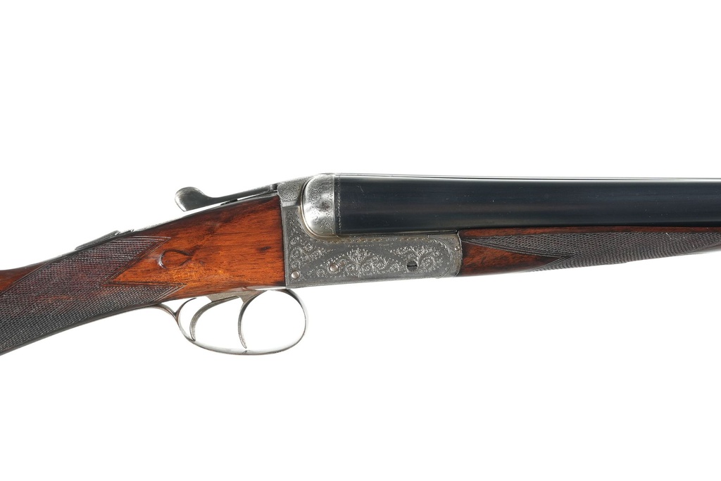 Linsley Bros Boxlock Ejector SxS Shotgun 12ga