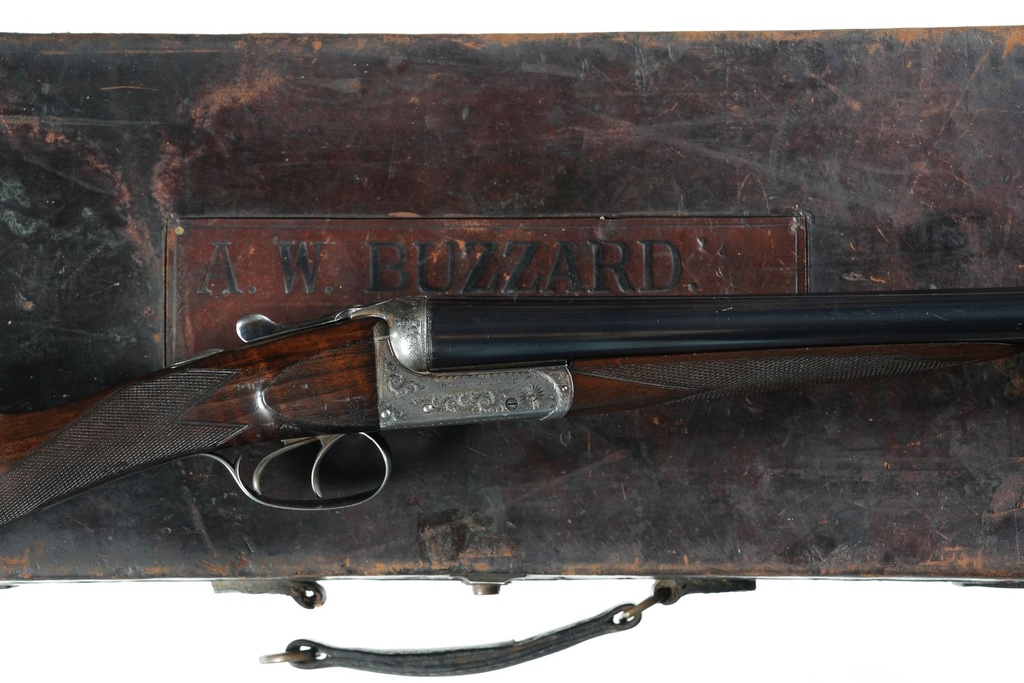 Webley & Scott Box Lock Ejector SxS Shotgun 12ga