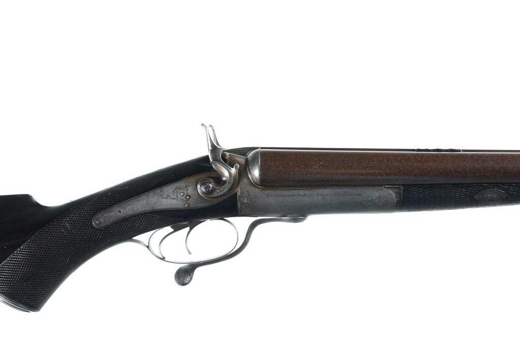 61550 W. W. Greener Underlever Double Rifle 16 Bore Rifle
