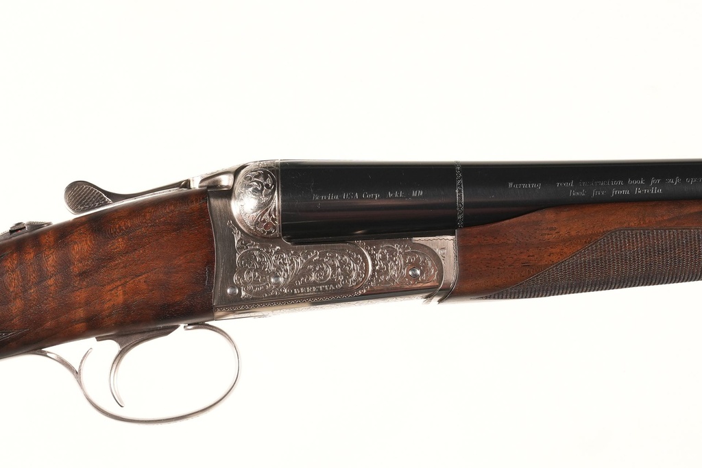 Beretta 471 Silver Hawk SxS Shotgun 12ga