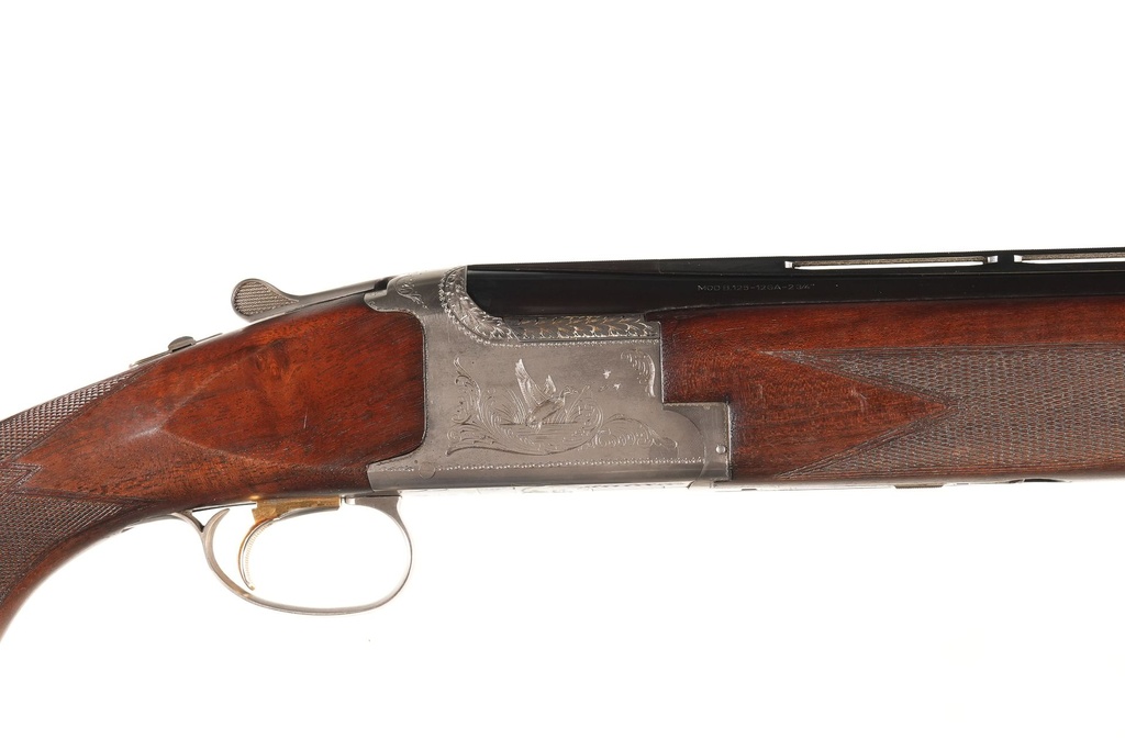 62437 Browning J Lewanczyk engraved B125 O/U Shotgun 12ga
