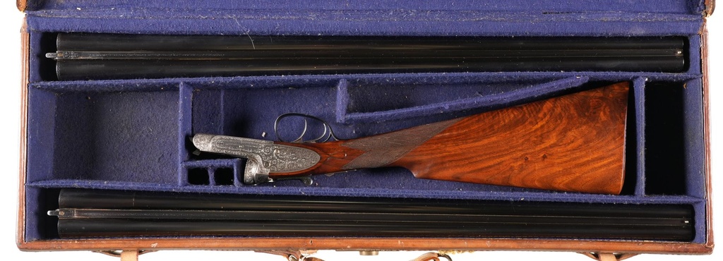 62475 Cogswell & Harrison Extra Quality Victor With Extra Barrels SxS Shotgun 12ga