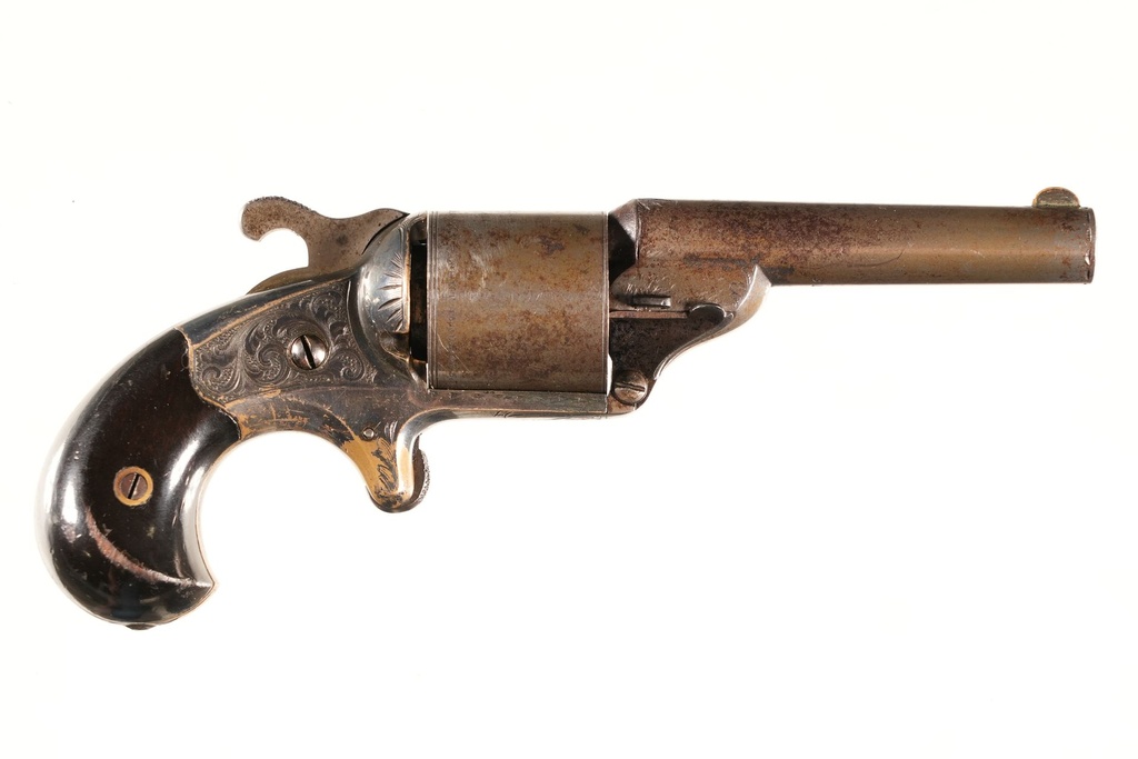 Moores Patent Teatfire Revolver .32 teat-fire