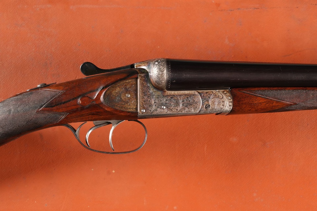 CHARLES HELLIS & SONS LTD. Boxlock Ejector SxS Shotgun 12ga